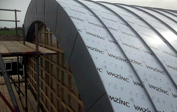 ElC zinc roofing